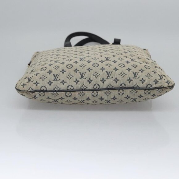 LOUIS VUITTON Monogram Mini Françoise Tote Bag 2way Blue M92208 LV Auth MY037 - Picture 6 of 16